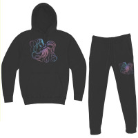 Octopus Shirt Cool Vintage Marine Biologist Ocean Sea Life 1 T Shirt Hoodie & Jogger Set | Artistshot