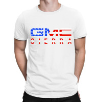 Gmc Siera Usa Flag T-shirt | Artistshot