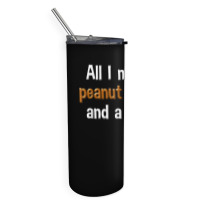 Peanut Butter Funny Shirts Peanut Butter Lover Gifts Skinny Tumbler | Artistshot