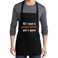 Peanut Butter Funny Shirts Peanut Butter Lover Gifts Medium-length Apron | Artistshot