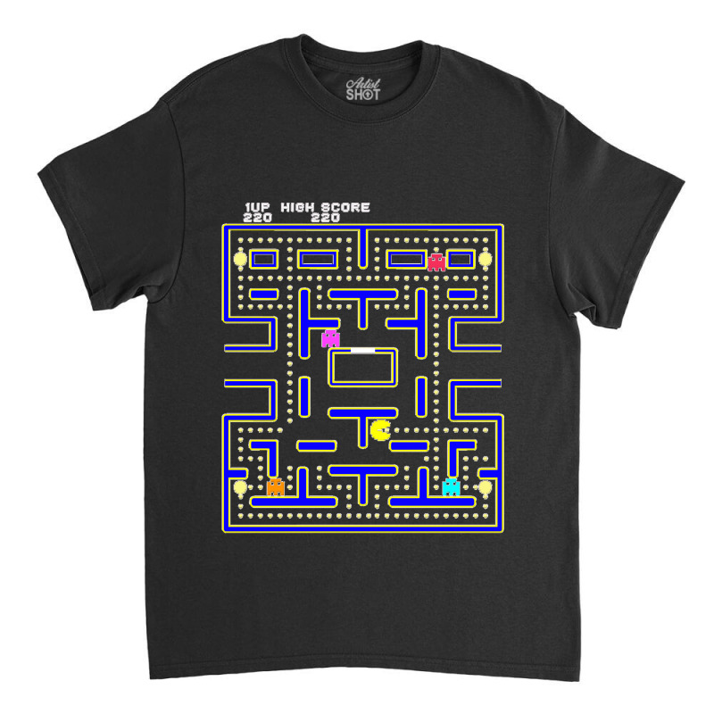 Classic Arcade Computer Game Of The 80s V11 Classic Classic T-shirt by cm-arts | Artistshot