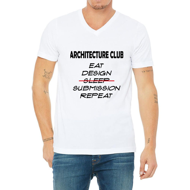 Awesome Since No Sleep Architecture Club Team Boys Girls V-Neck Tee by TERRANCECOTT | Artistshot