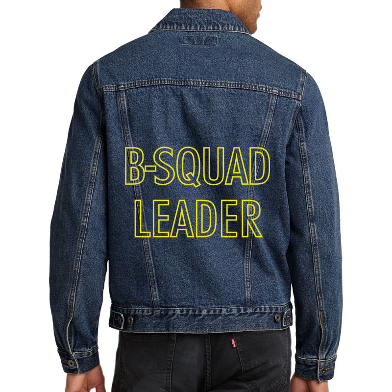 B-squad Leader Men Denim Jacket by cm-arts | Artistshot