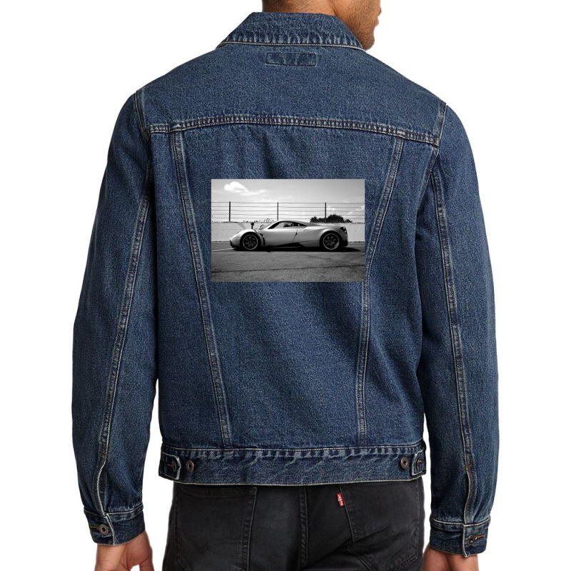 Hypercar Pagani Huayra Men Denim Jacket by EllaineRamshur | Artistshot