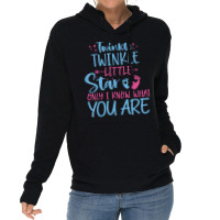 Twinkle Twinkle.little.star Only I Know Gender Keeper T Shirt Lightweight Hoodie | Artistshot