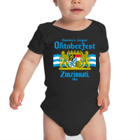 Oktoberfest Zinzinnati T Shirt Baby Bodysuit | Artistshot