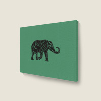 Elephant Landscape Canvas Print | Artistshot