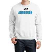 Team Anderson Surname Proud Family Last Name T Shirt Crewneck Sweatshirt | Artistshot