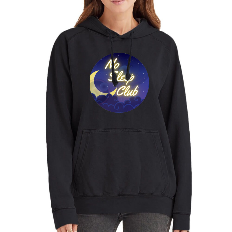 More Awesome Aesthetic No Sleep Club Funny Neon Night Sky Funny Let Me Vintage Hoodie by TERRANCECOTT | Artistshot