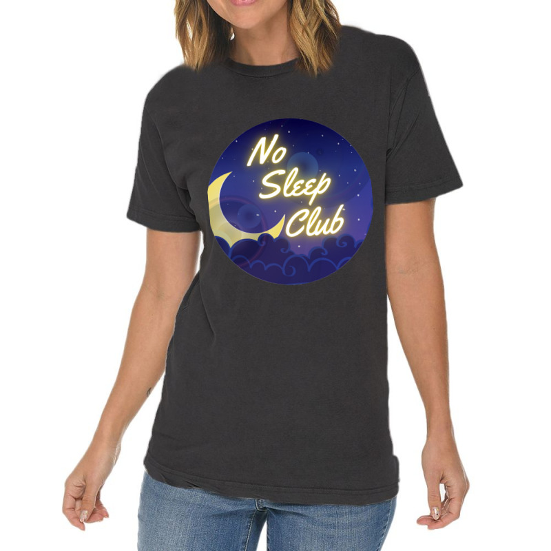 More Awesome Aesthetic No Sleep Club Funny Neon Night Sky Funny Let Me Vintage T-Shirt by TERRANCECOTT | Artistshot