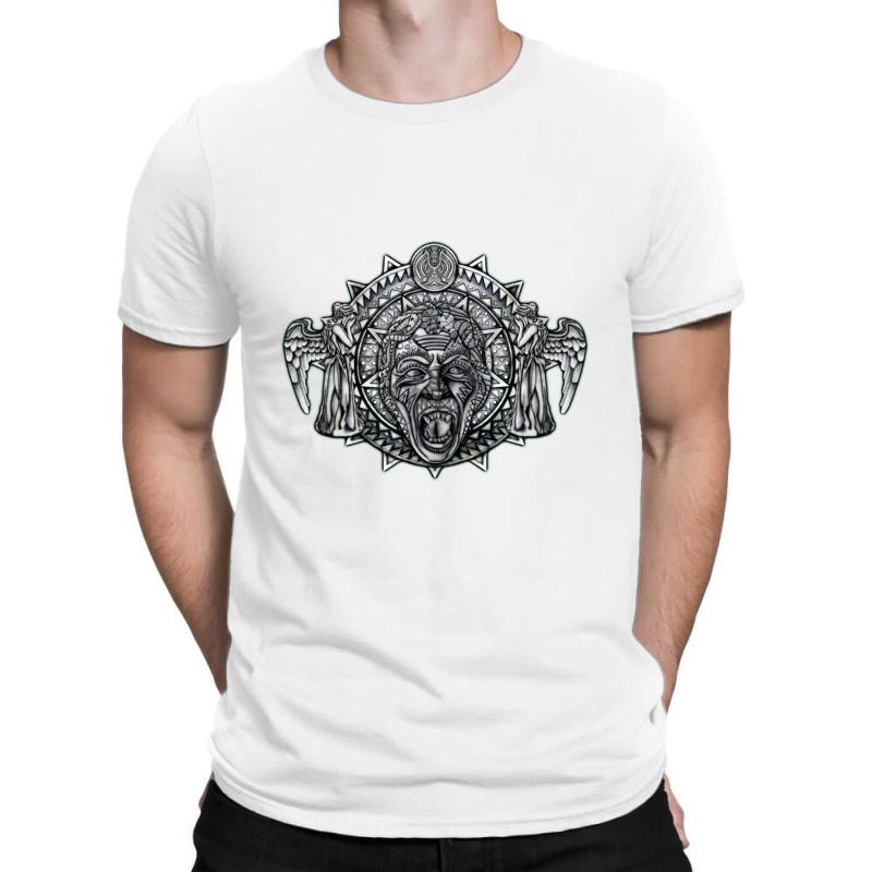 Aztec Angel Don't Blink   Doctor Who T-Shirt by sepulohsepuluh | Artistshot