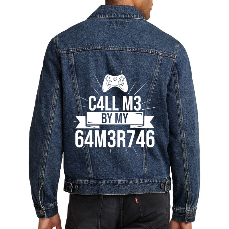 Call Me By My Gamertag Leetspeak Leetcode Meme Men Denim Jacket by JONAHANDERSON | Artistshot