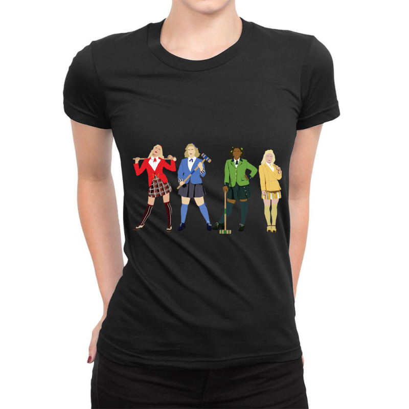 Heathers Ladies Fitted T-Shirt by ERNIEHERNANDEZ | Artistshot