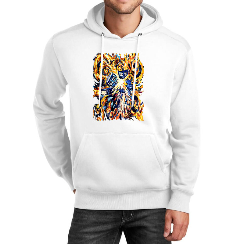 Big Bang Exploded Phone Booth   Tardis Unisex Hoodie | Artistshot