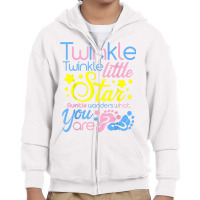 Twinkle.little.star Auntie Wonders What You Are T Shirt Youth Zipper Hoodie | Artistshot