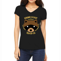 Khaki Scouts Of North America Women's V-neck T-shirt | Artistshot