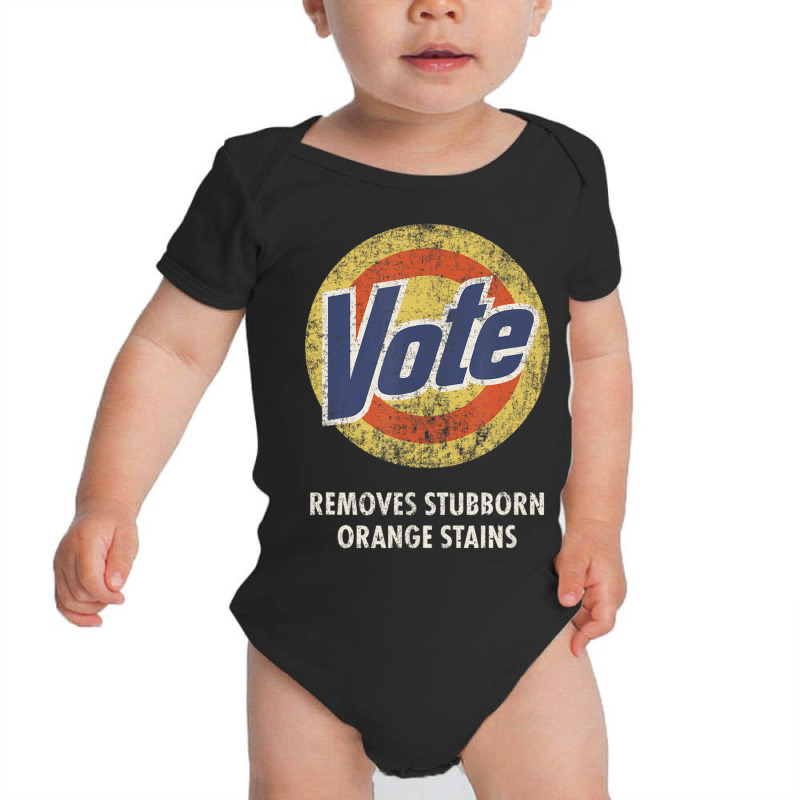 Anti Trump Vote Detergent Vintage Baby Bodysuit | Artistshot