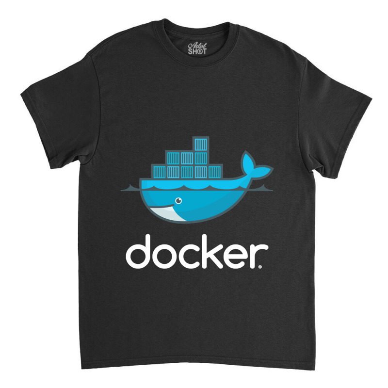 Docker Color Linux Classic T-shirt by JONAHANDERSON | Artistshot