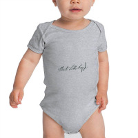 Martin Luther King's Signature Baby Bodysuit | Artistshot