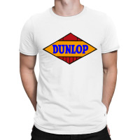 Dunlop Vintage Blue T-shirt | Artistshot