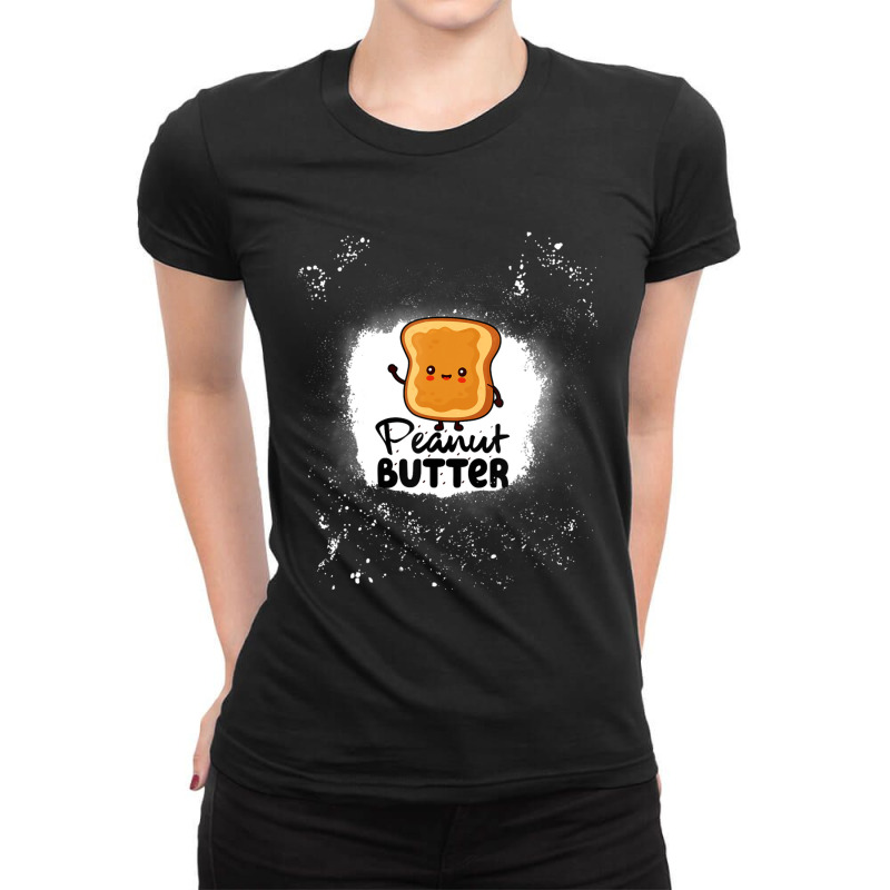 Peanut Butter And Jelly Costumes For Adults Food Fancy Ladies Fitted T-Shirt by cm-arts | Artistshot