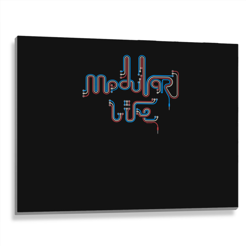 Modular Synthesizer 1 Metal Print Horizontal | Artistshot