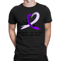 Breaking The Silence Helps Stop Domestic Violence (survivors Unite) T-shirt | Artistshot