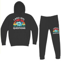 Retro Anime Shirt I Axolotl Questions Amine Lovers Gift T Shirt Hoodie & Jogger Set | Artistshot