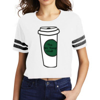 The No Sleep Club Coffee Cup Scorecard Crop Tee | Artistshot