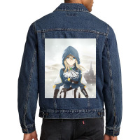 Violet Evergarden Men Denim Jacket | Artistshot