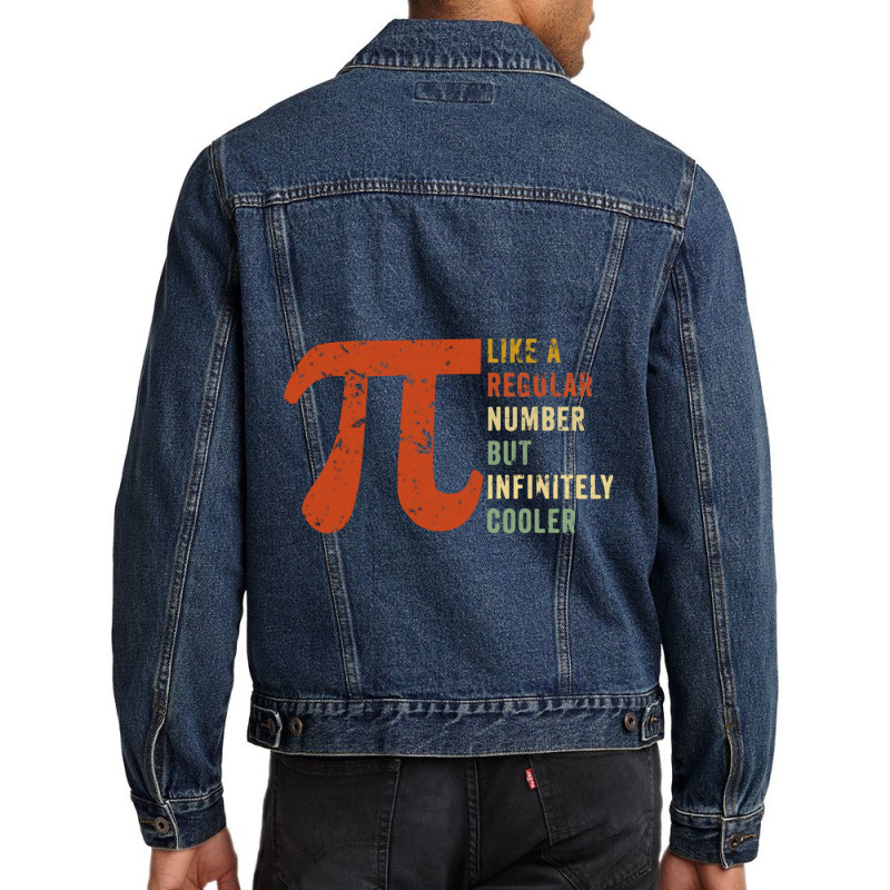 Pi Like A Regular Number But Infinitely Cooler  (10) Men Denim Jacket by cm-arts | Artistshot