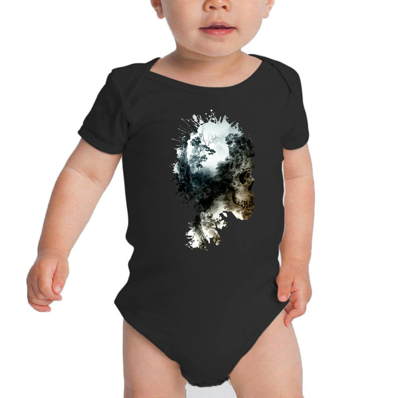 Skull Metamorphosis, Skull Metamorphosis Vintage, Skull Metamorphosis  Baby Bodysuit by SHPONYDS | Artistshot