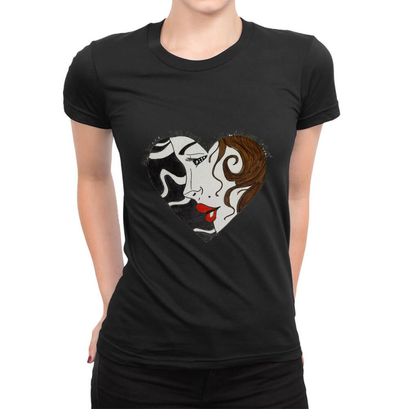 Starry Eyes Ladies Fitted T-shirt | Artistshot