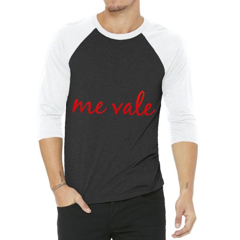 Me Vale Spanish Mexico Latino No Me Importa 3/4 Sleeve Shirt by cm-arts | Artistshot