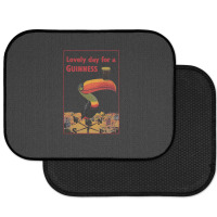 Lovely Day For A Guinness Letter Rear Car Mat | Artistshot