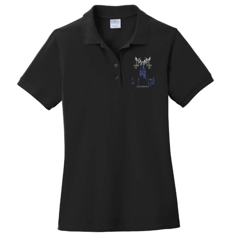 Drawing A Blank Ladies Polo Shirt by cm-arts | Artistshot