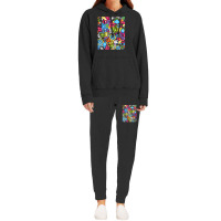 Cute Colorful Musical Instruments Pattern Hoodie & Jogger Set | Artistshot