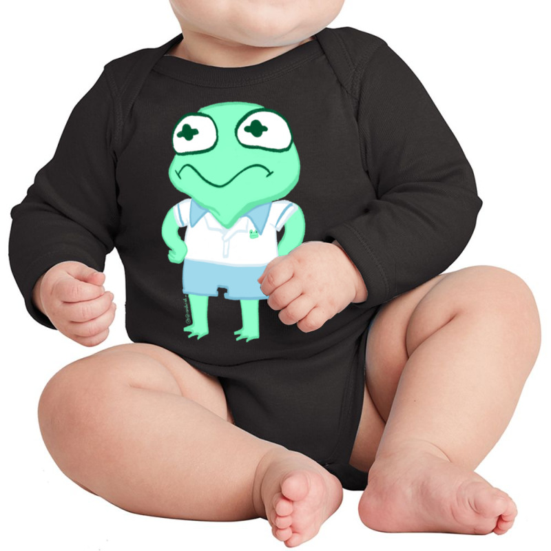 Angy Baby Kermie Long Sleeve Baby Bodysuit by Kenruhaea79 | Artistshot