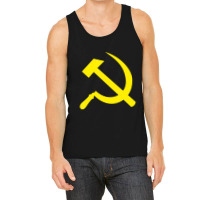 Hammer And Sickle Ussr Communist Soviet Russia Cccp Tank Top | Artistshot