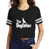 The Dogfather German Shepherd Scorecard Crop Tee | Artistshot