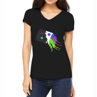 Color Women's V-neck T-shirt | Artistshot