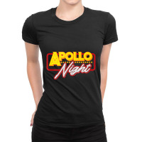 Apollo Night At The Music Theater Hall Ladies Fitted T-shirt | Artistshot