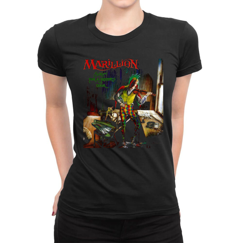 Marillion Ladies Fitted T-Shirt by NicholasRoberson | Artistshot