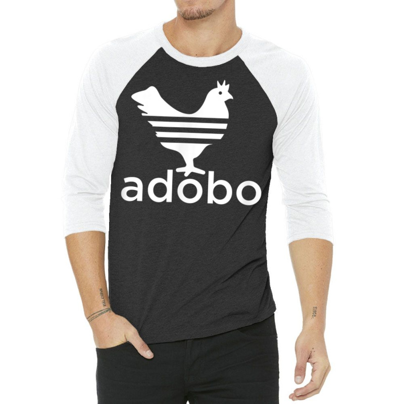 Philippine Chicken Adobo Filipino Best Cuisine Food T Shirt 3/4 Sleeve Shirt by cm-arts | Artistshot