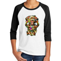 United Animal Kingdom Sugar Skull   Day Of The Dead Youth 3/4 Sleeve | Artistshot