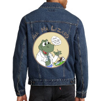 Ask Mr. Lizard Men Denim Jacket | Artistshot