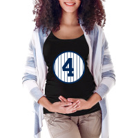 Lou Gehrig #4 Merch Legend Maternity Scoop Neck T-shirt | Artistshot