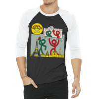 Atcq Abstrack Radio With Q-tip 3/4 Sleeve Shirt | Artistshot