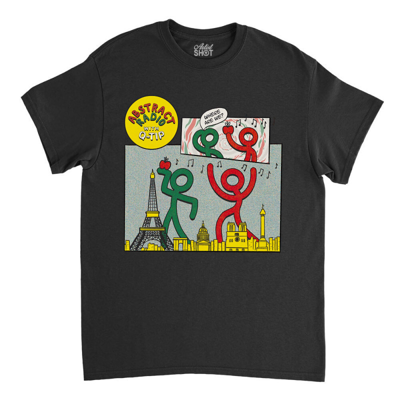 Atcq Abstrack Radio With Q-tip Classic T-shirt by Kanmopsuk45 | Artistshot