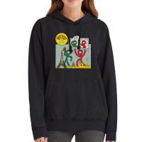 Atcq Abstrack Radio With Q-tip Vintage Hoodie | Artistshot